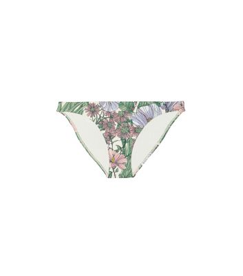 Tory Burch Printed Bikini Bottom In Hibiscis