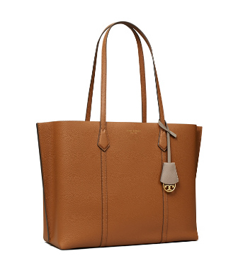 Tory Burch Perry Triple-compartment Tote Bag In Light Umber
