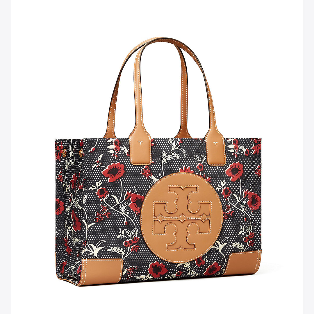 Tory Burch Ella Printed Mini Tote Bag In Lyonnaise Floral | ModeSens