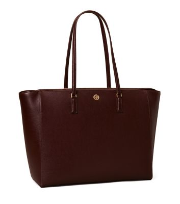 Tory Burch Robinson Tote Bag In Tempranillo ModeSens