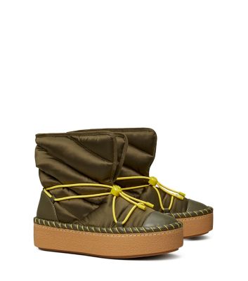 Tory Burch Sleeping Bag Boot In Leccio / Yellow ModeSens