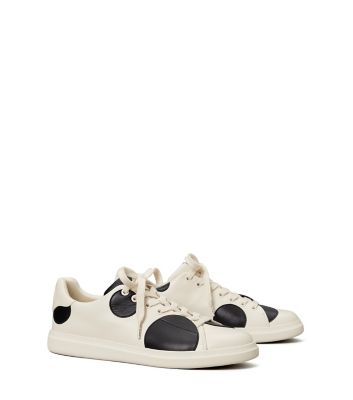 Tory Burch Howell Court Sneaker Mit Polka Dots In New Ivory / Perfect