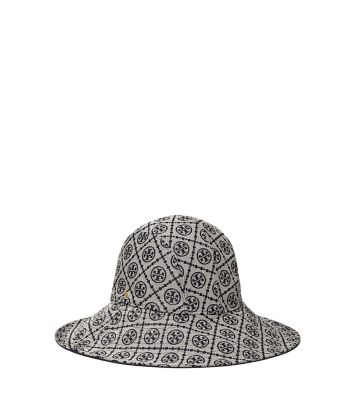 Shop Tory Burch T Monogram Reversible Bucket Hat In Navy / Royal Navy