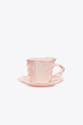 SET DA 2 TAZZE E PIATTINI LETTUCE