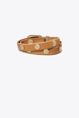 BRACCIALE DOPPIO CON BORCHIE CON LOGO