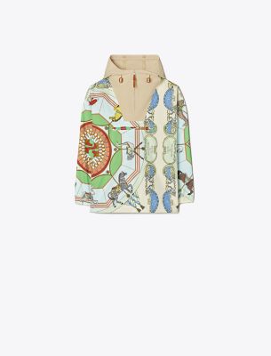 Shop Kenzo Printed Half-Zip Anorak