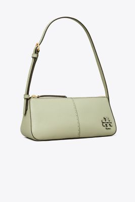 Tory Burch Mcgraw Wedge In Pine Frost