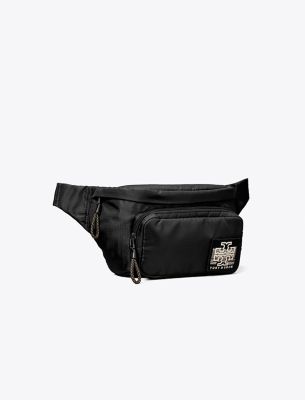 Tory Sport Tory Burch Ripstop Belt Bag In Black