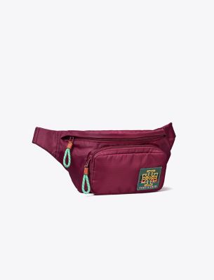 Tory Sport Tory Burch Ripstop Belt Bag In Winetasting