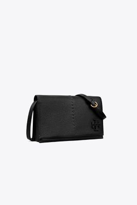 Tory Burch Mcgraw Crossbody In Black