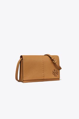 Tory Burch Mcgraw Crossbody In Brown