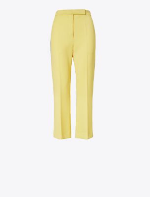 Tory Sport Tory Burch Twill Trouser In Sun Ray