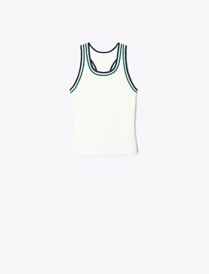 TORY SPORT TORY BURCH RACERBACK TENNIS TANK