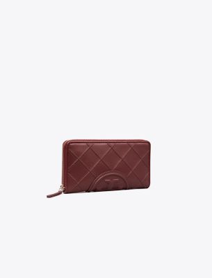 Tory Burch Fleming Soft Zip Continental Wallet