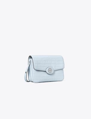 Tory Burch Robinson Convertible Shoulder Bag in Blue