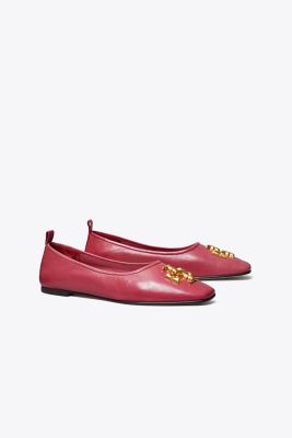 Tory Burch Eleanor Ballet In Light Berry