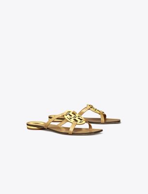 Tory Burch Miller Geo Bombé Slide In Yellow | ModeSens