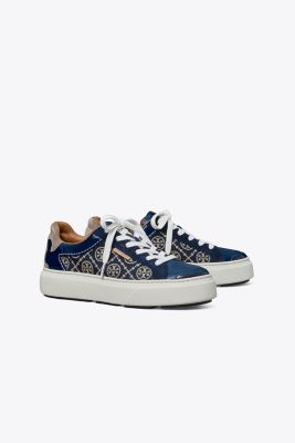 Tory Burch T Monogram Ladybug Sneaker In Navy