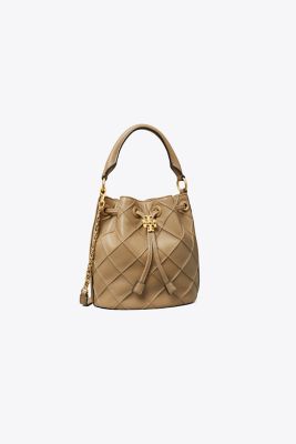 Fleming soft leather bucket bag by Tory Burch
