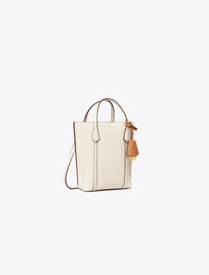 Tory Burch Mini Perry Tote In New Ivory