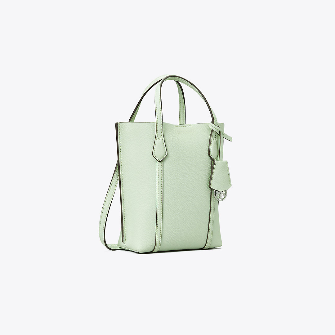 Tory Burch Mini Perry Tote In Meadow Mist