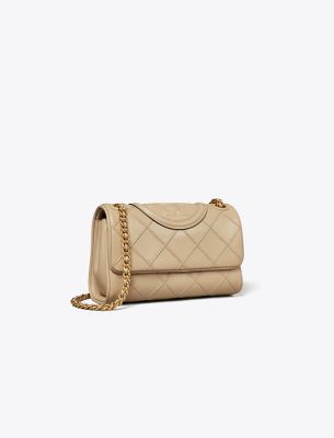 Tory Burch Small Fleming Soft Convertible Shoulder Bag In Fresh Clay