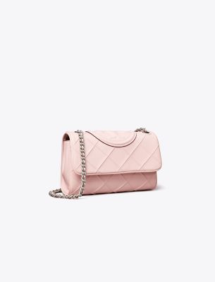 Tory Burch Small Fleming Soft Convertible Shoulder Bag In Cotton Candy