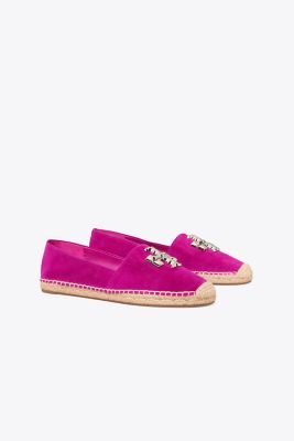Tory Burch Eleanor Espadrille Flat In Fuchsia