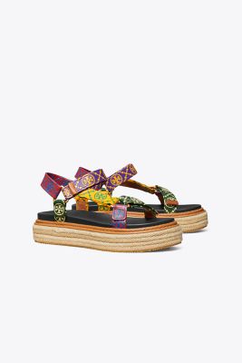 Tory burch 2025 multicolor sandal