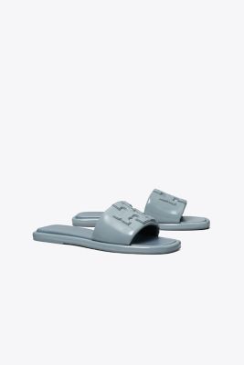 Tory Burch Double T Sport Slide In Gray ModeSens