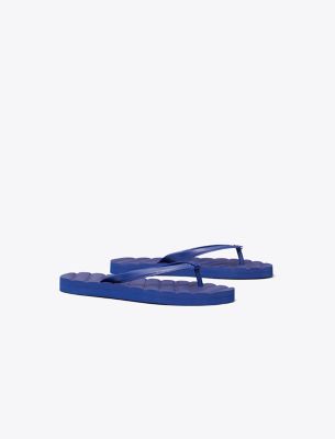 Shop Tory Burch Kira Flip-flop In Dark Indigo