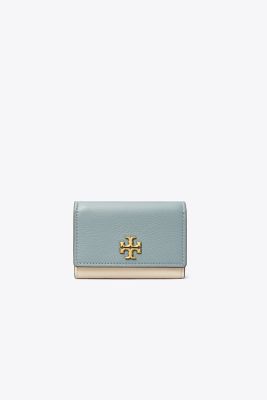 Tory Burch Limited-edition Wallet In Arctic/brie/pebblestone