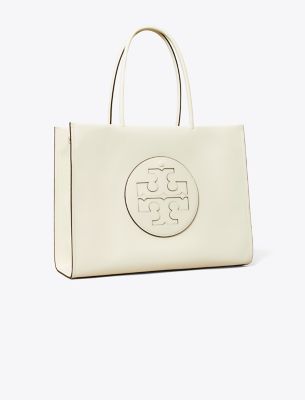 Tory Burch Ella Bio Tote In Warm White