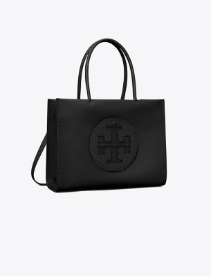 Tory Burch Small Ella Bio Tote In Black