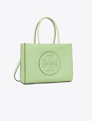 Tote bag Tory Burch Ella Small green