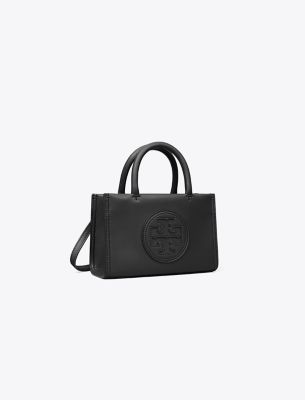 Tory Burch Mini Ella Bio Tote In Black