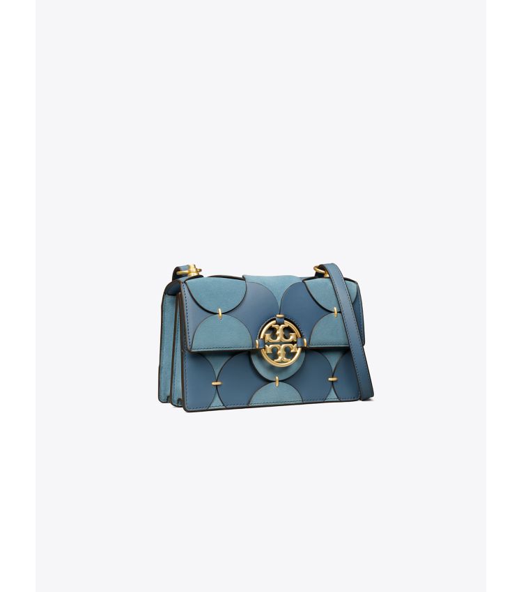 Small Miller Exotic Die-Cut Flap Shoulder Bag