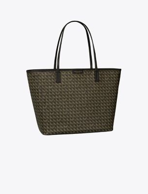 Tory Burch Ever-ready Zip Tote In Green