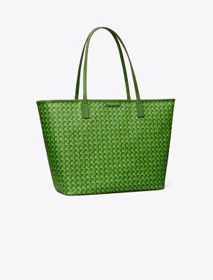 Tory Burch Ever-ready Zip Tote In Green