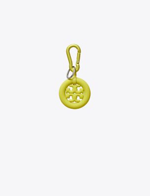 Tory Burch Puffed Up Logo Key Ring In Zesty Lime ModeSens