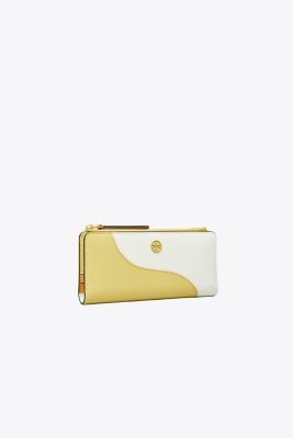 Tory burch robinson zip leather slim card clearance case