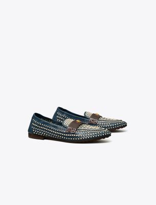 TORY BURCH WOVEN BALLET LOAFER