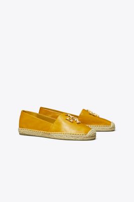 Tory Burch Eleanor Espadrille In Ochre Spice