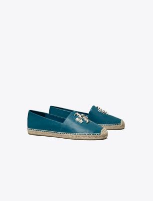 Tory Burch Eleanor Espadrille In Brisk Blue | ModeSens