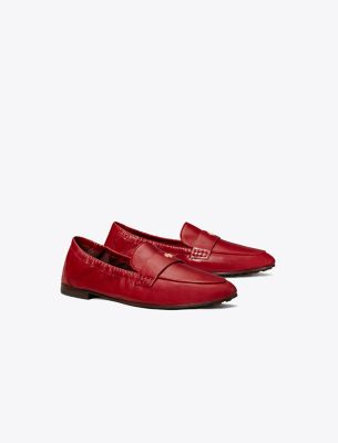 Shop Tory Burch Ballet Loafer In Ruby