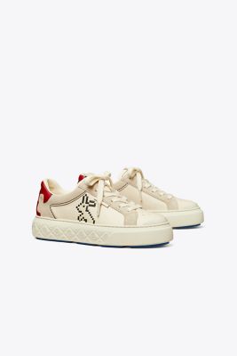 TORY BURCH PIXELATED RABBIT LADYBUG SNEAKER 