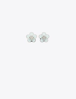 フォーゲットミーノット エナメル フラワー スタッズ ピアス | 303