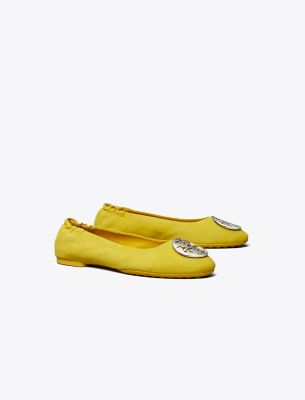 Tory Burch Claire Ballet In Safflower