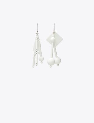 TORY BURCH BEADED TASSEL EARRING