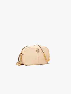 Tory Burch Mcgraw Camera Bag In Brie